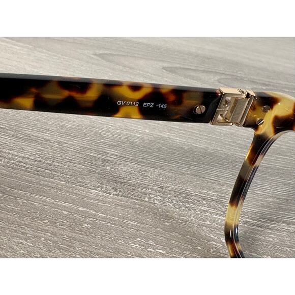 Givenchy GV0122 EPZ 145 Yellow Red Havana Eyeglass Frames- EUC - Picture 7 of 7